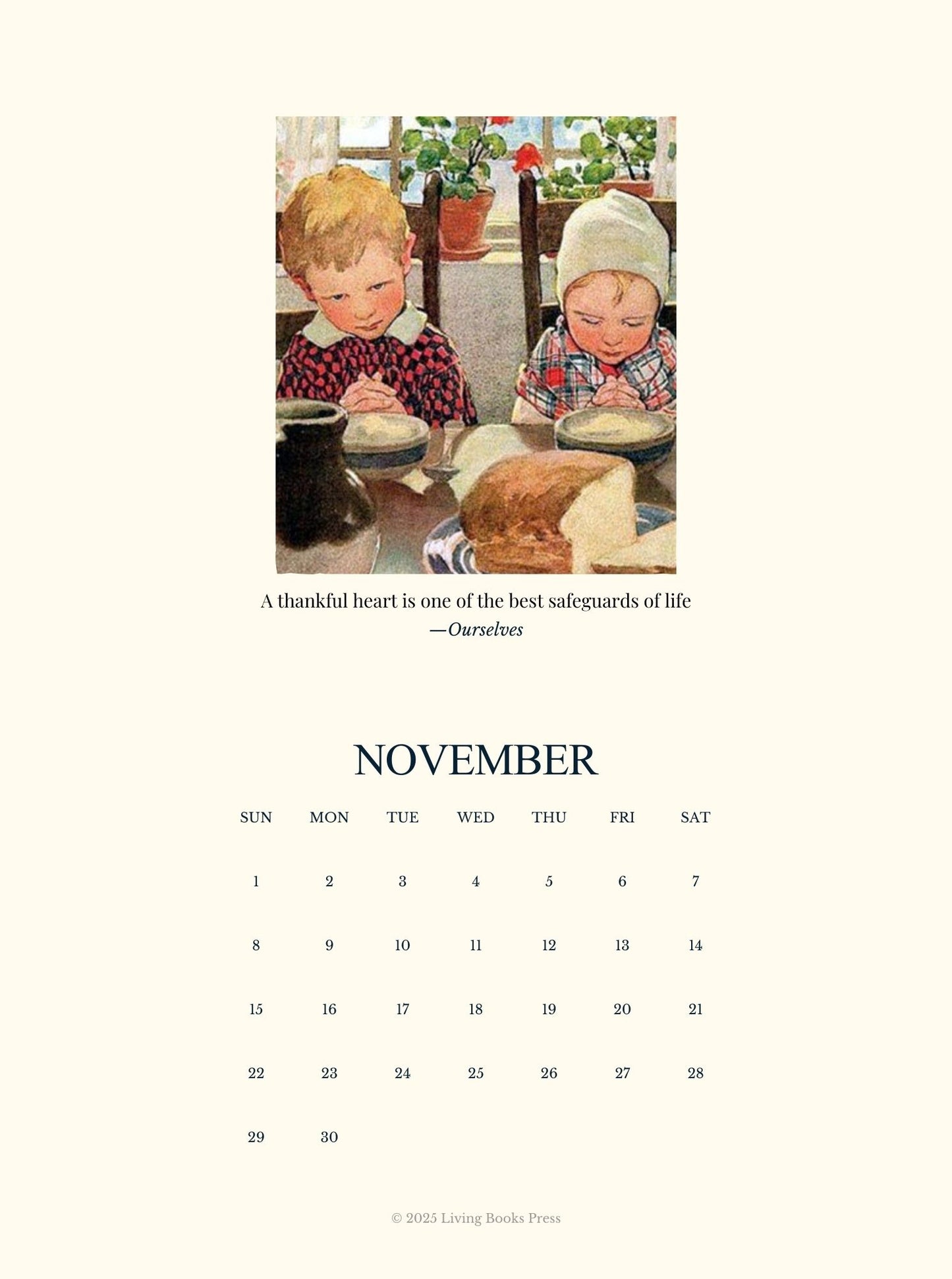 2026 Charlotte Mason Calendar