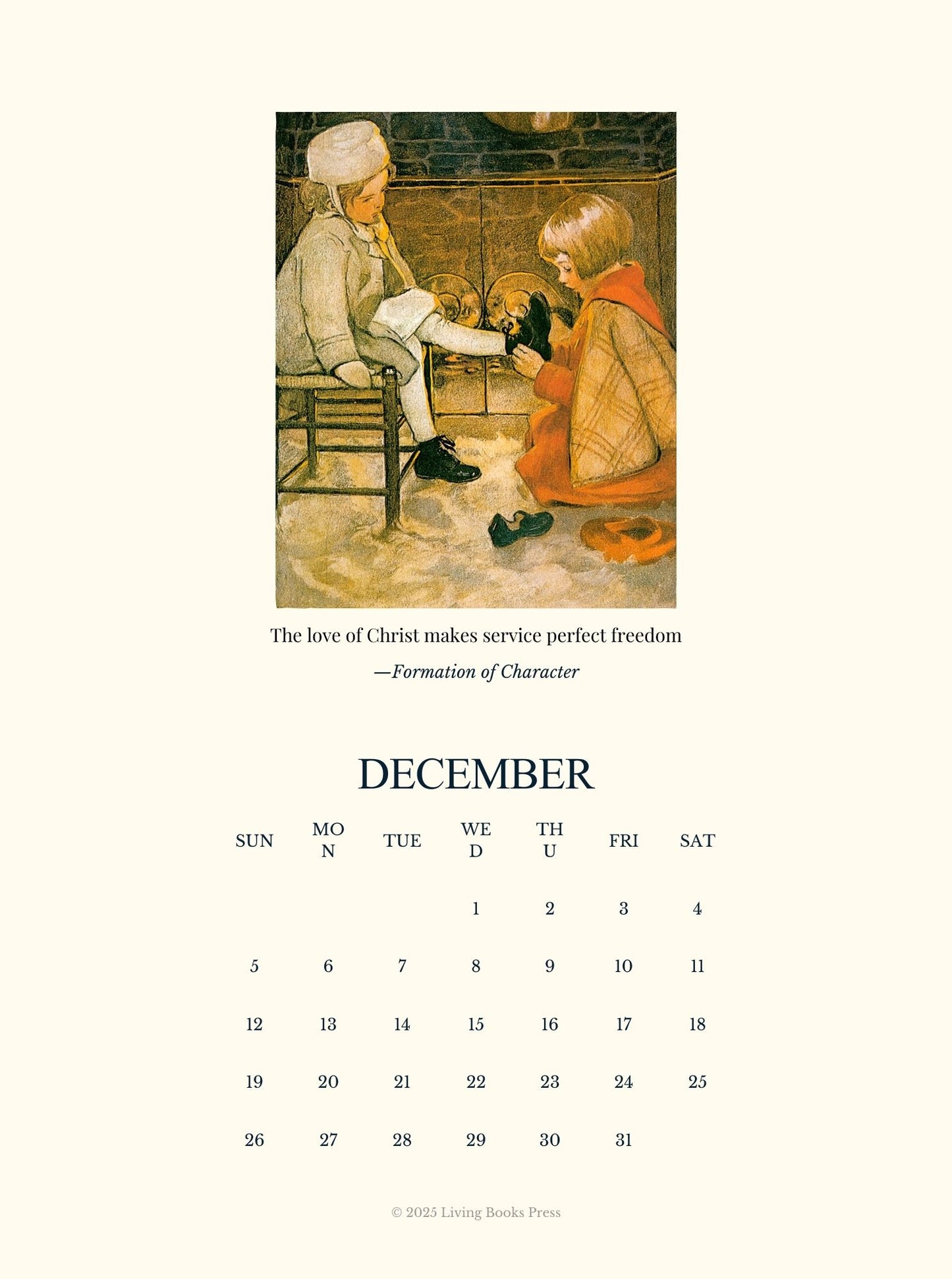 2026 Charlotte Mason Calendar