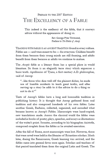 Aesop's Fables with Scripture References