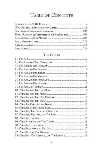 Aesop's Fables with Scripture References