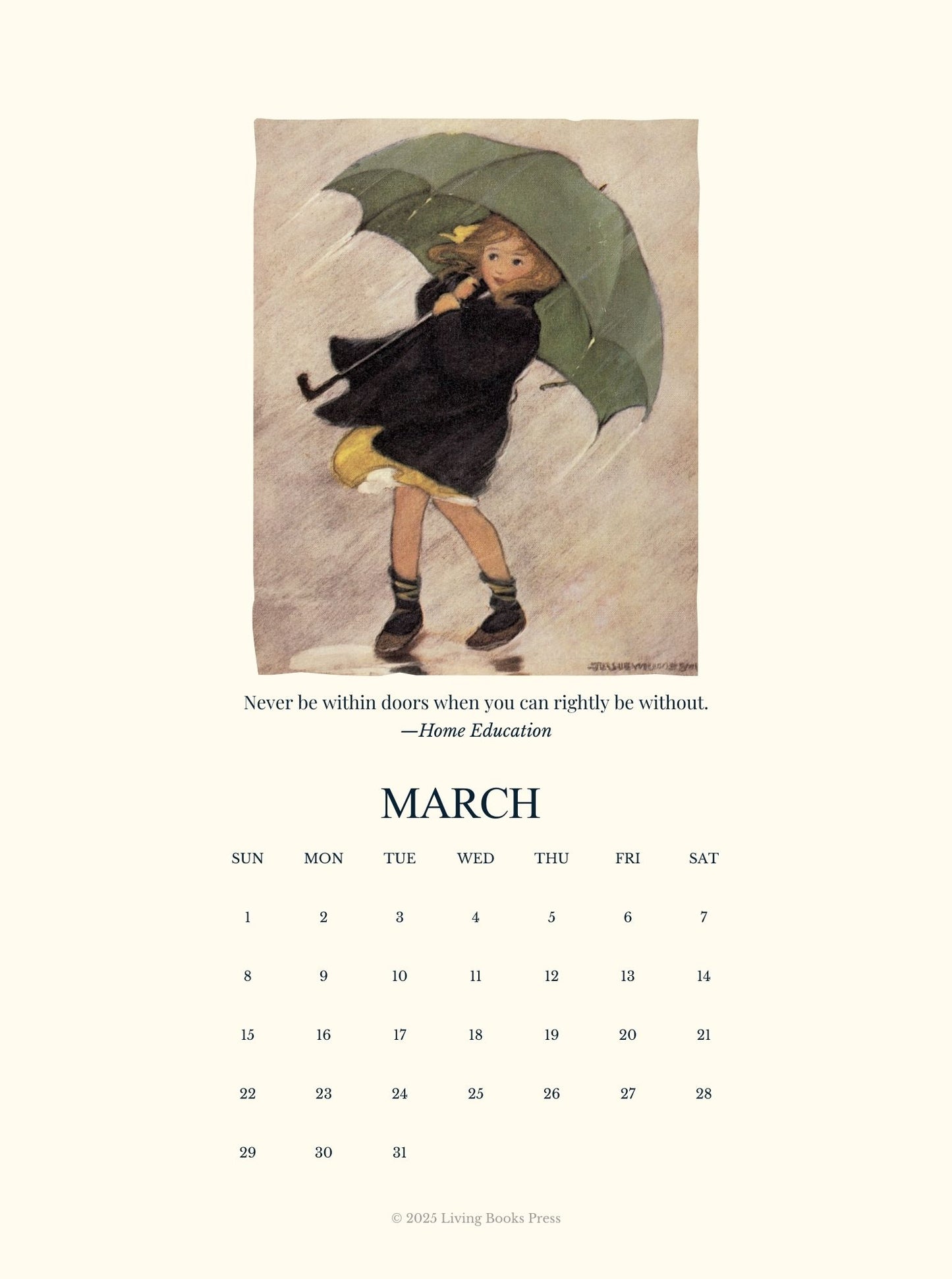 2026 Charlotte Mason Calendar