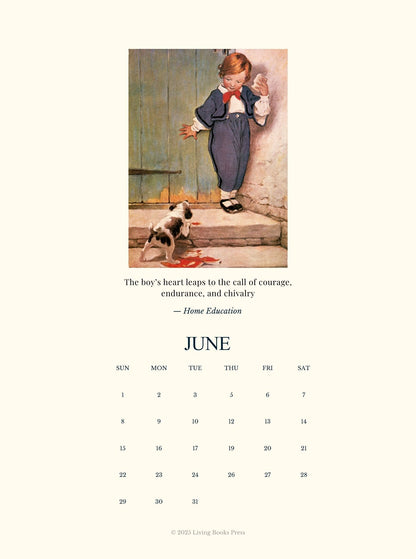 2026 Charlotte Mason Calendar