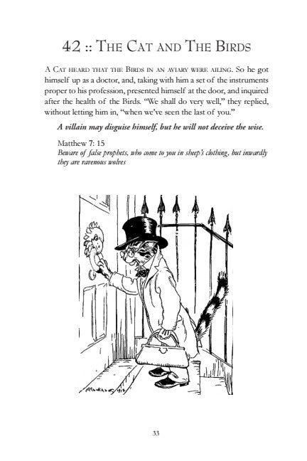 Aesop's Fables with Scripture References