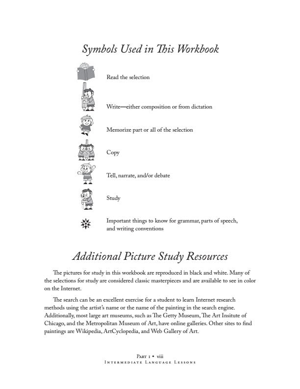 Intermediate Language Lessons-Pt. 1