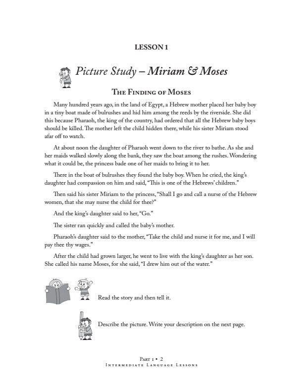 Intermediate Language Lessons-Pt. 1