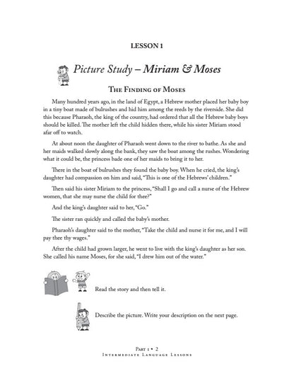 Intermediate Language Lessons-Pt. 1