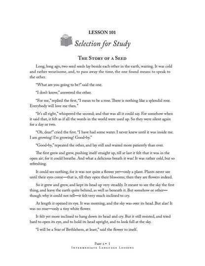 Intermediate Language Lessons-Part 2