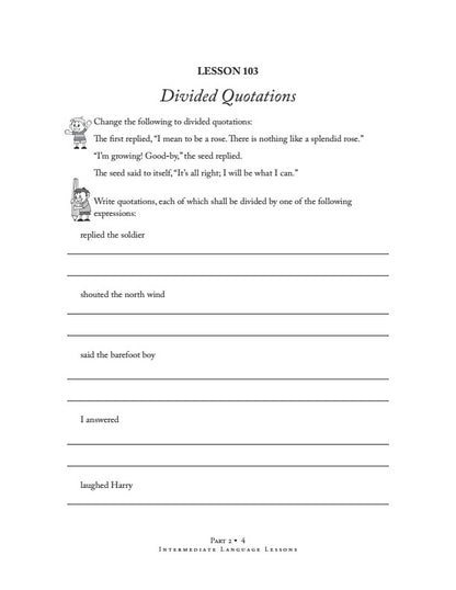Intermediate Language Lessons-Part 2