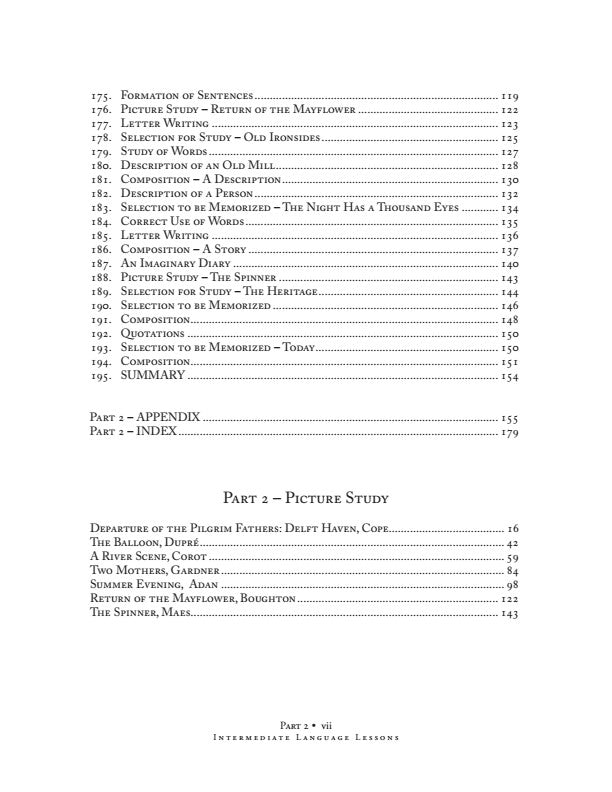 Intermediate Language Lessons-Part 2