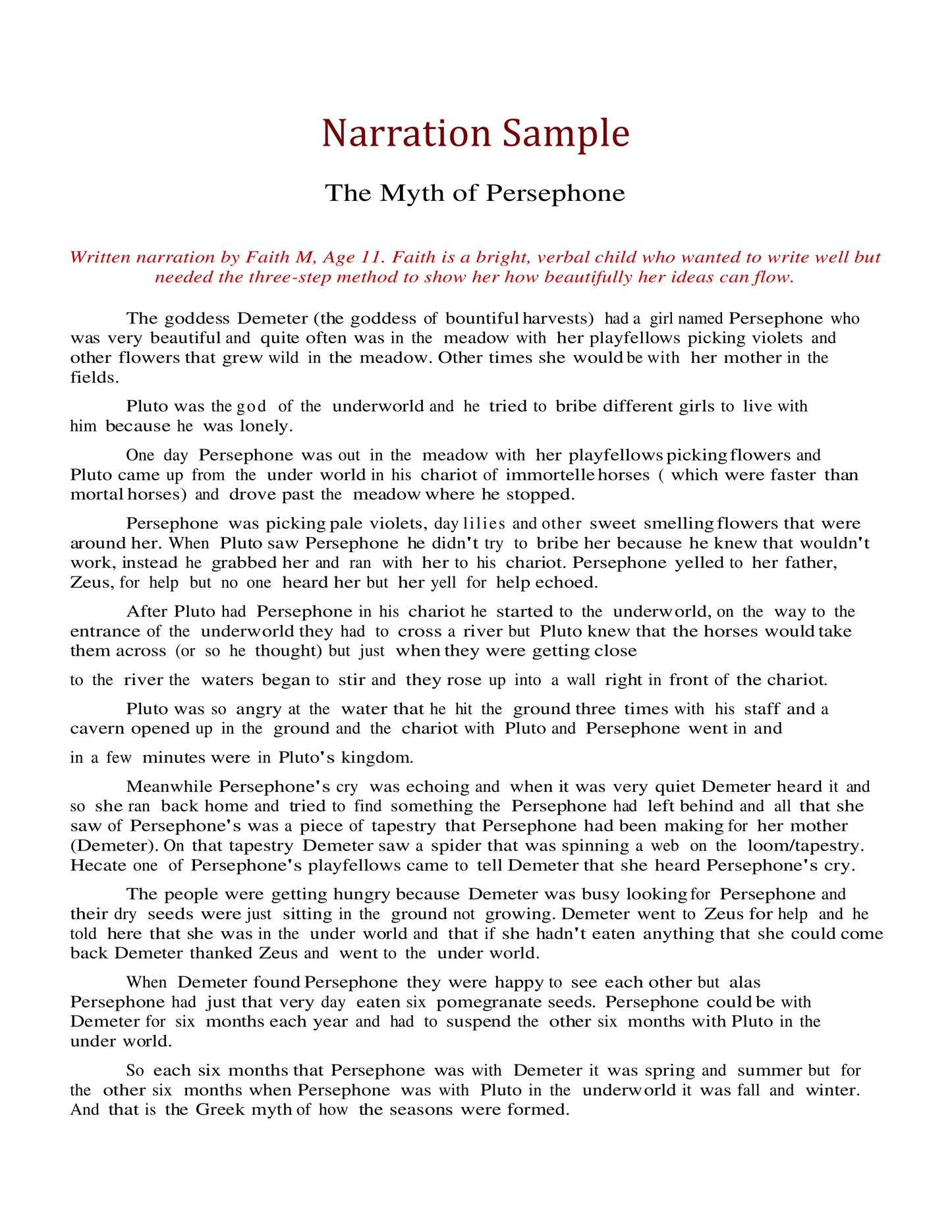 Writing the Charlotte Mason Way