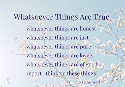 Whatsoever Things