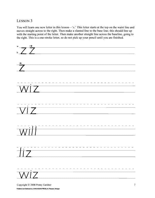 Italics: Beautiful handwriting for children