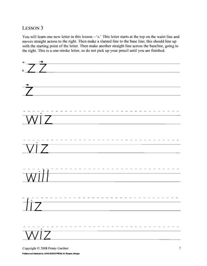 Italics: Beautiful handwriting for children