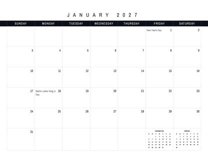 A Year with Landseer-2027 Charlotte Mason Picture Study Calendar